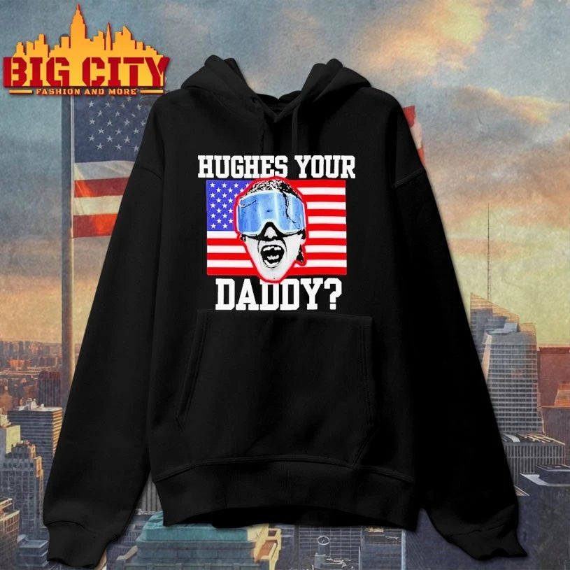 Jack Hughes USA Hockey Hughes Your Daddy T-shirt