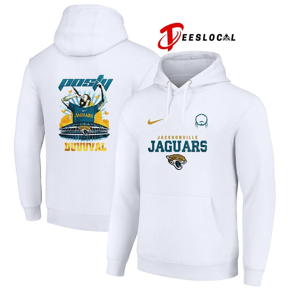 Jacksonville Jaguars x Post Malone Posty stadium shirt