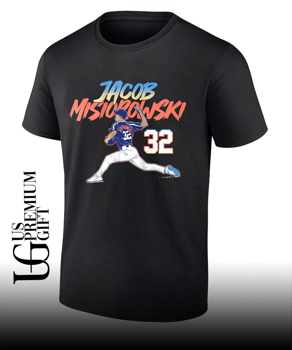 Jacob Misiorowski 32 player Milwaukee Brewers baseball shirt