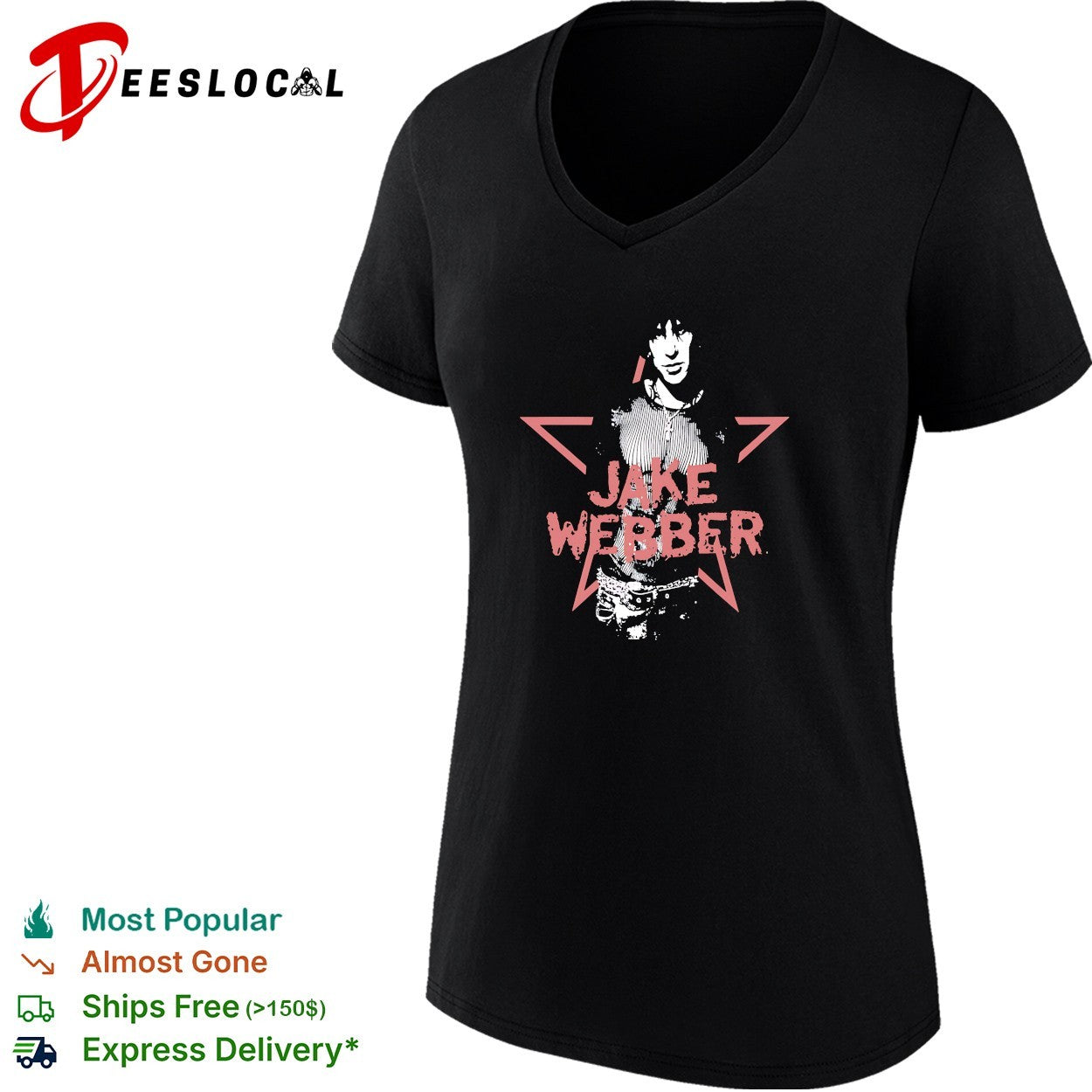 Jake Webber star design influencer portrait shirt