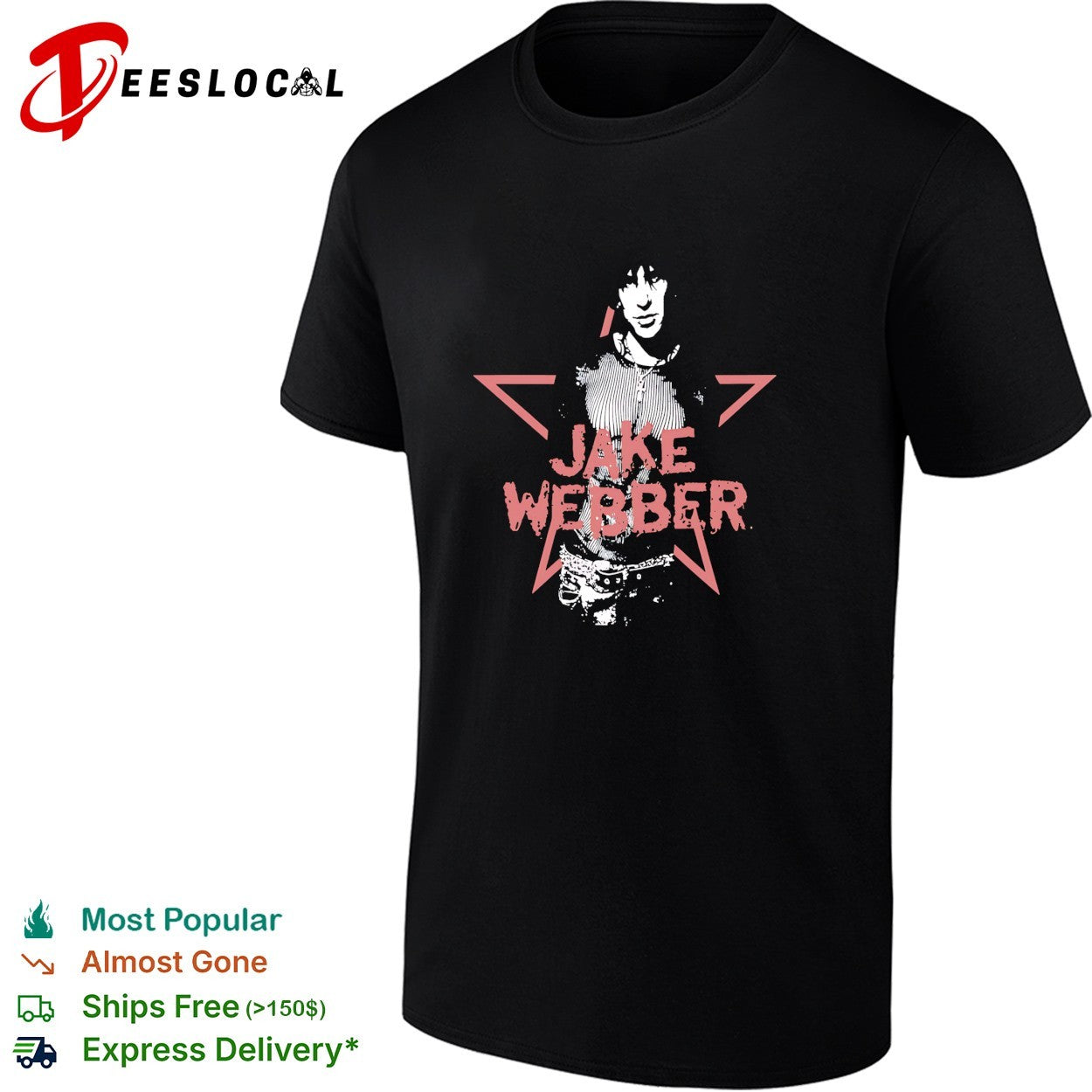 Jake Webber star design influencer portrait shirt