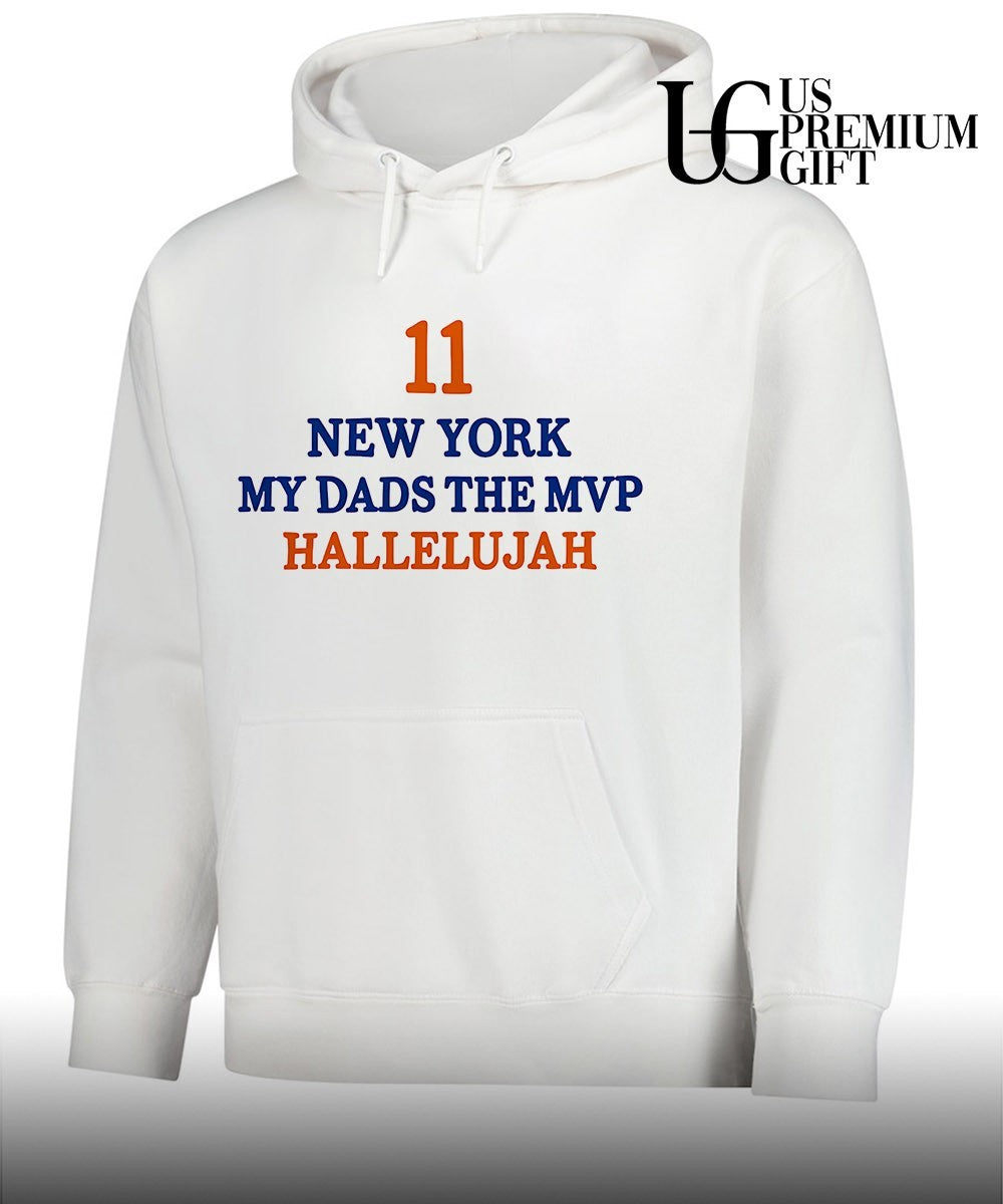 Jalen Brunson 11 New York My Dads The MVP Hallelujah shirt