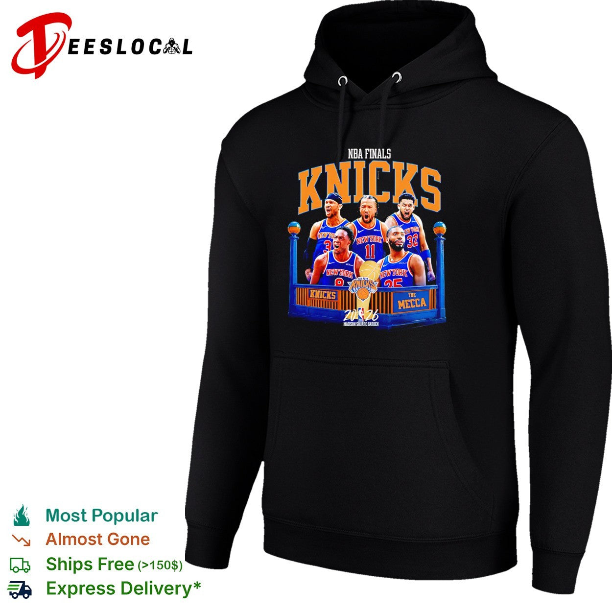Jalen Brunson Josh Hart Karl Anthony Towns OG Anunoby Mikal Bridges New York Knicks 2026 shirt