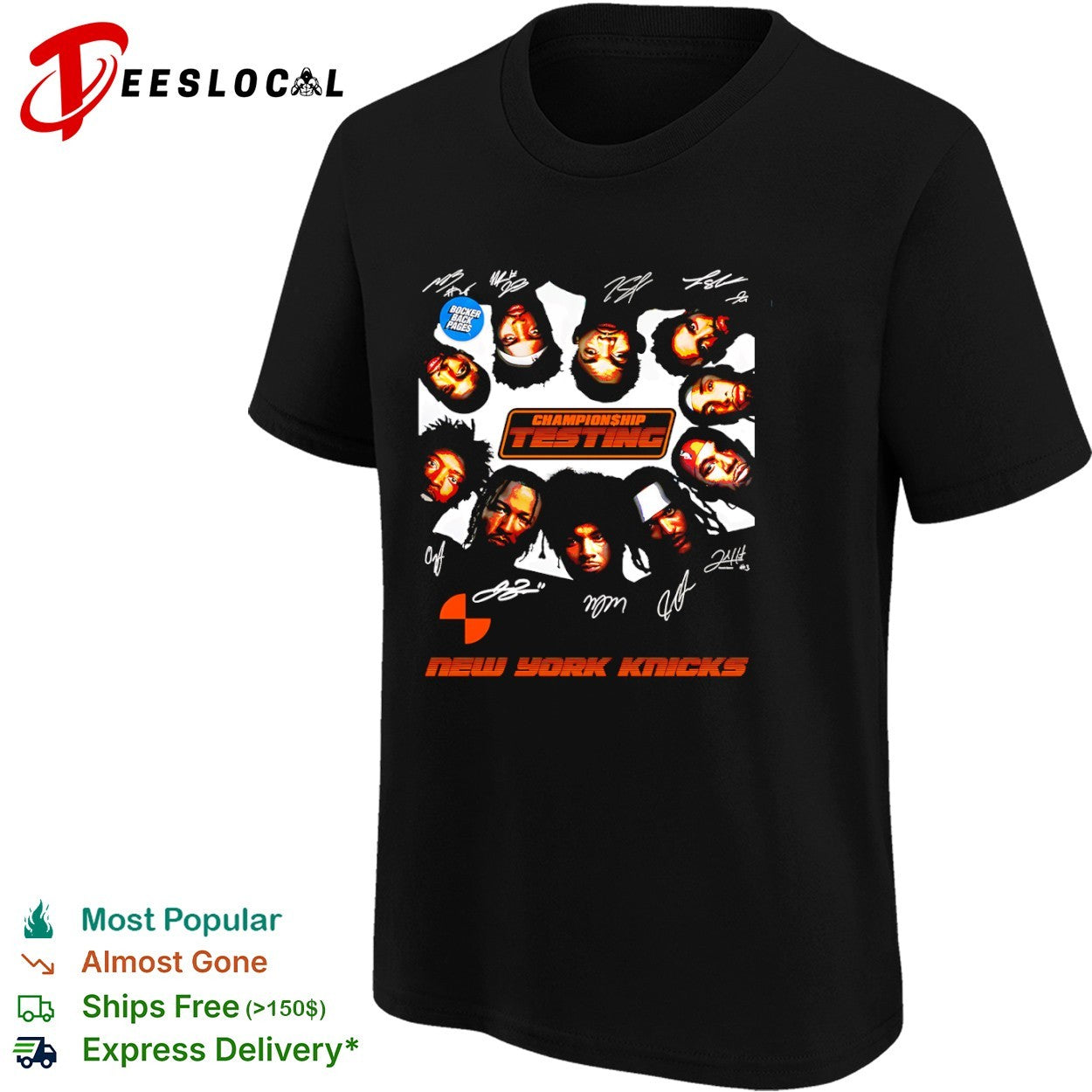 Jalen Brunson Josh Hart Karl Anthony Towns legends New York Knicks Championship Testing shirt