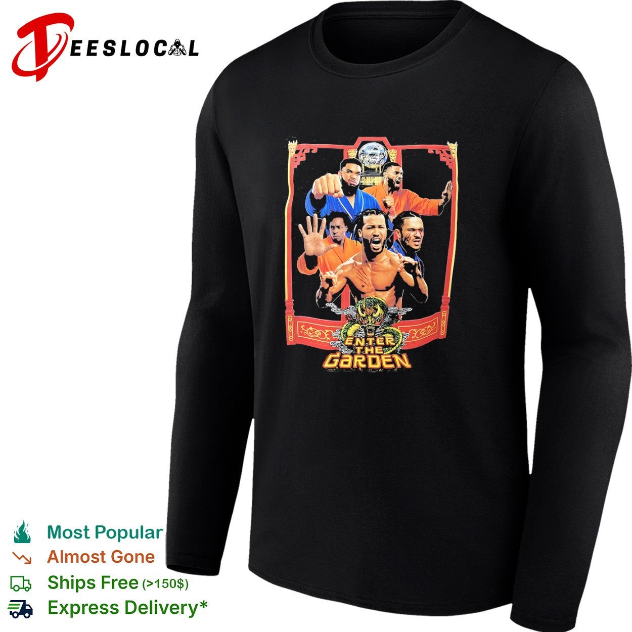 Jalen Brunson Karl Anthony Towns New York Knicks Enter the Garden Bruce Lee shirt
