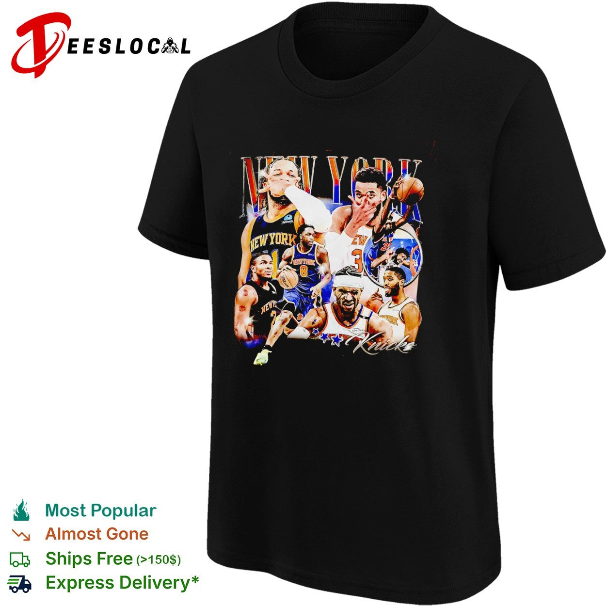 Jalen Brunson Karl Anthony Towns New York Knicks NBA Players New York Knicks shirt