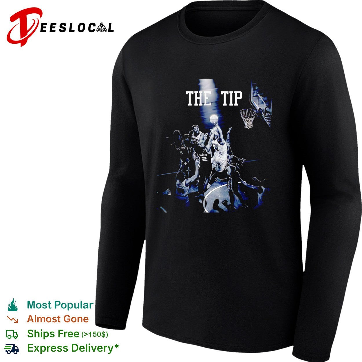 Jalen Brunson Karl Anthony Towns New York Knicks NBA The Tip basketball team shirt