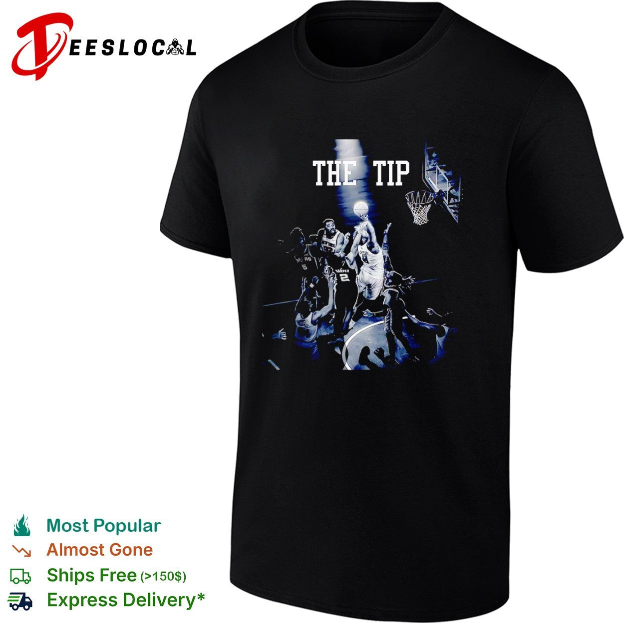 Jalen Brunson Karl Anthony Towns New York Knicks NBA The Tip basketball team shirt
