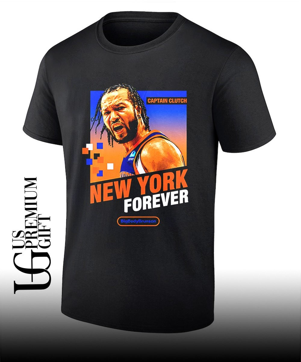 Jalen Brunson New York Forever Captain Clutch Knicks Finals 2026 shirt