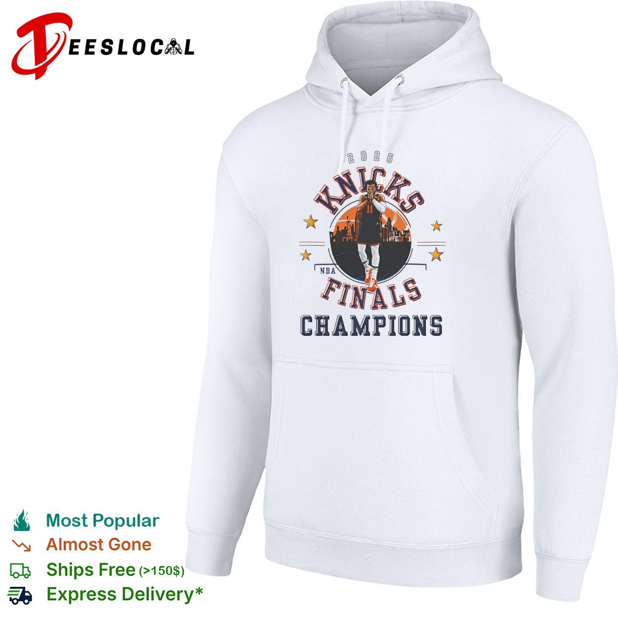 Jalen Brunson New York Knicks 2026 NBA Finals Champions shirt