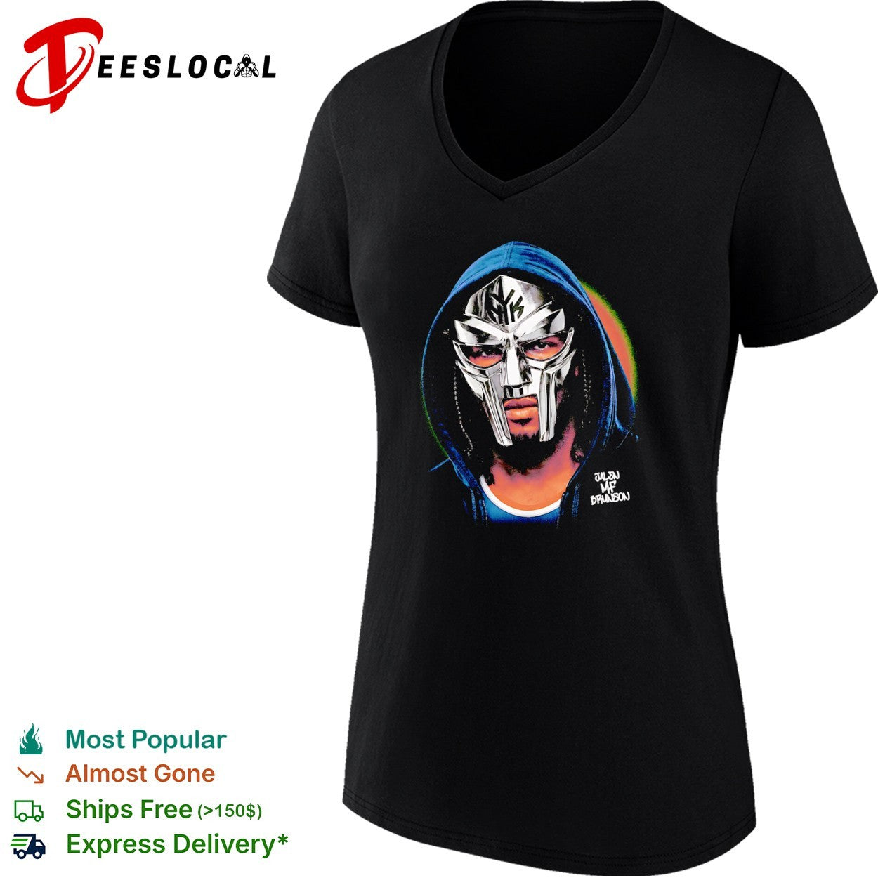 Jalen Brunson New York Knicks NBA MF Doom shirt