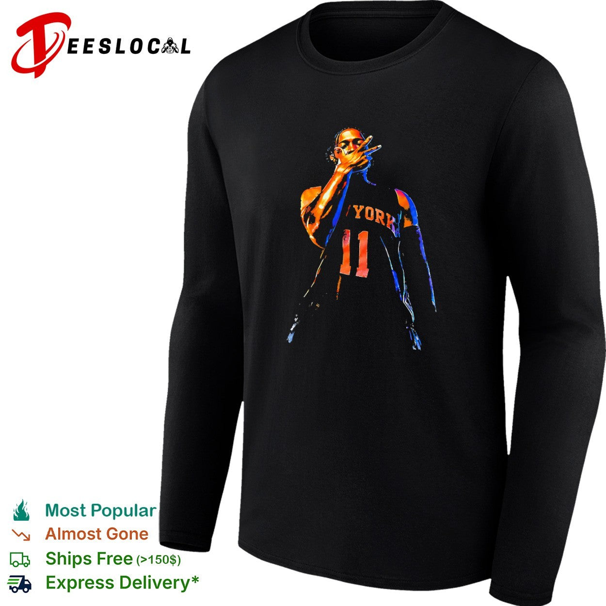 Jalen Brunson New York Knicks NBA art shirt