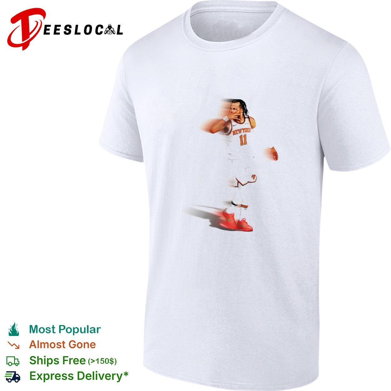 Jalen Brunson New York Knicks NBA player shirt