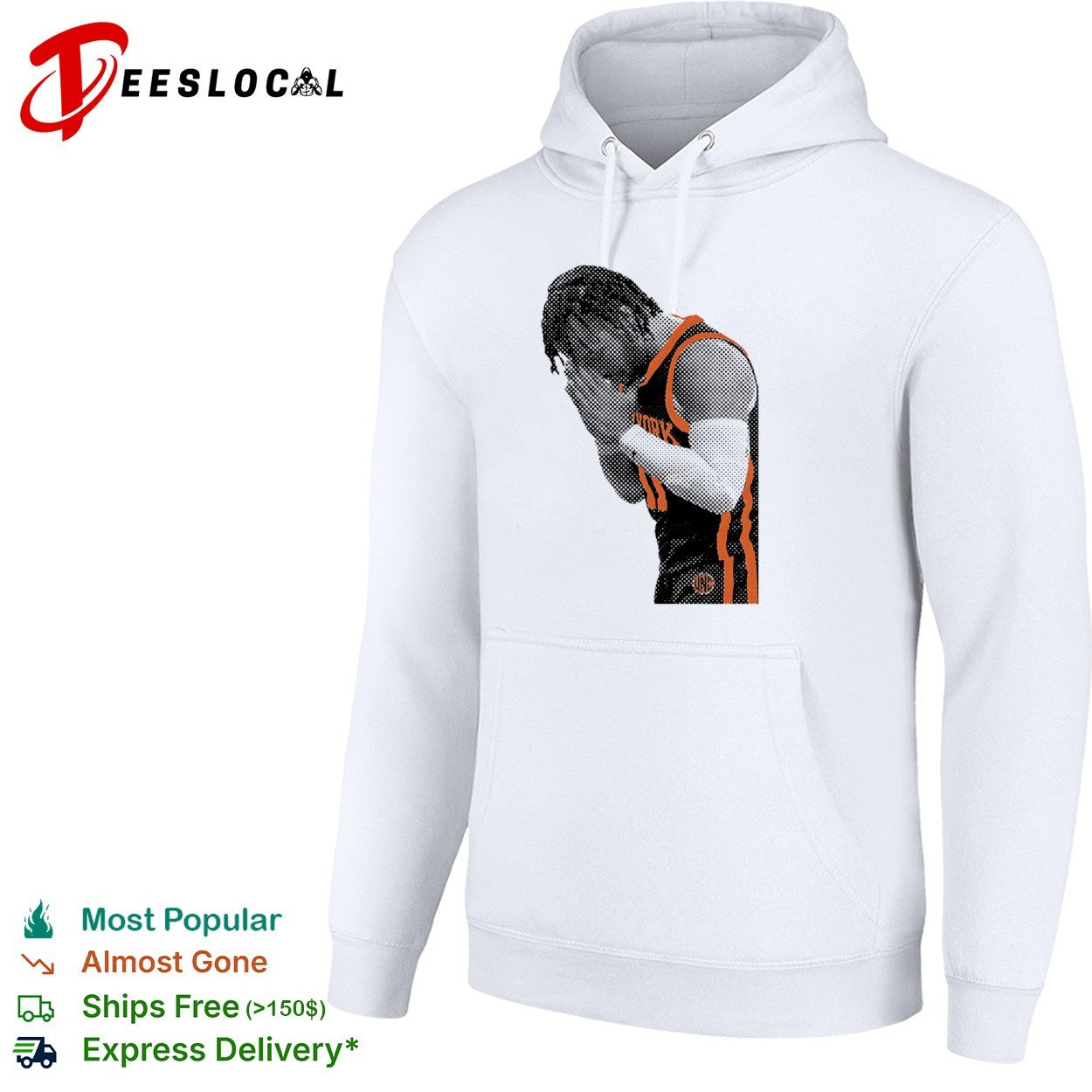 Jalen Brunson New York Knicks NBA portrait shirt