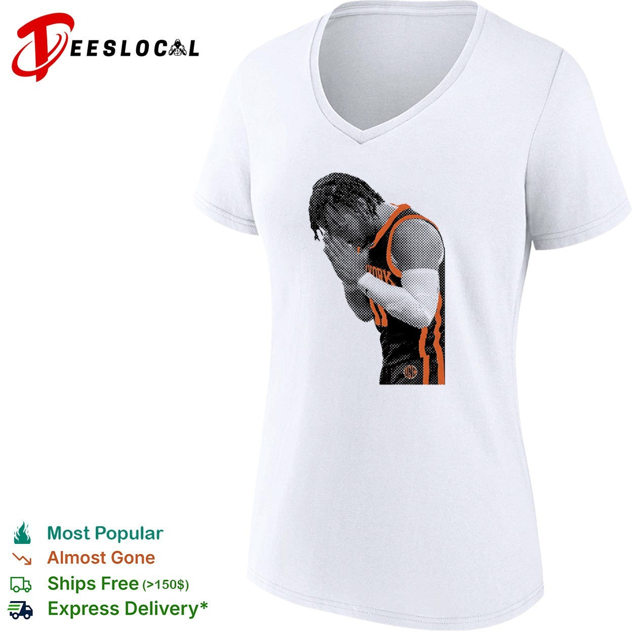 Jalen Brunson New York Knicks NBA portrait shirt