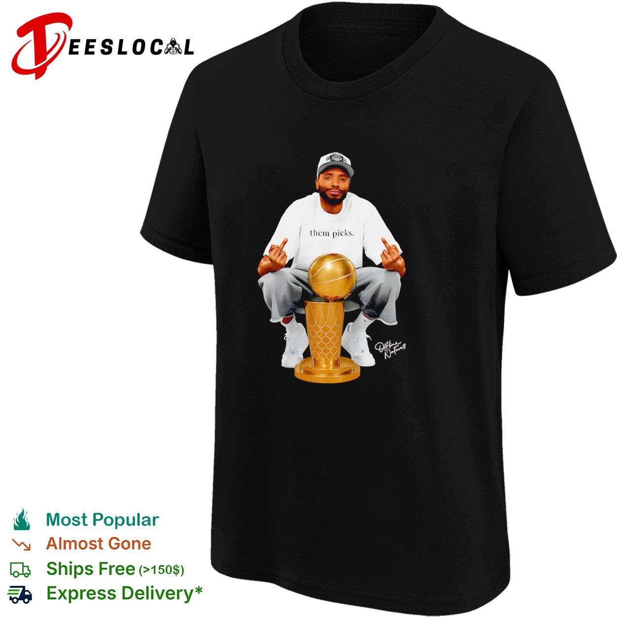 Jalen Brunson New York Knicks NBA them picks shirt