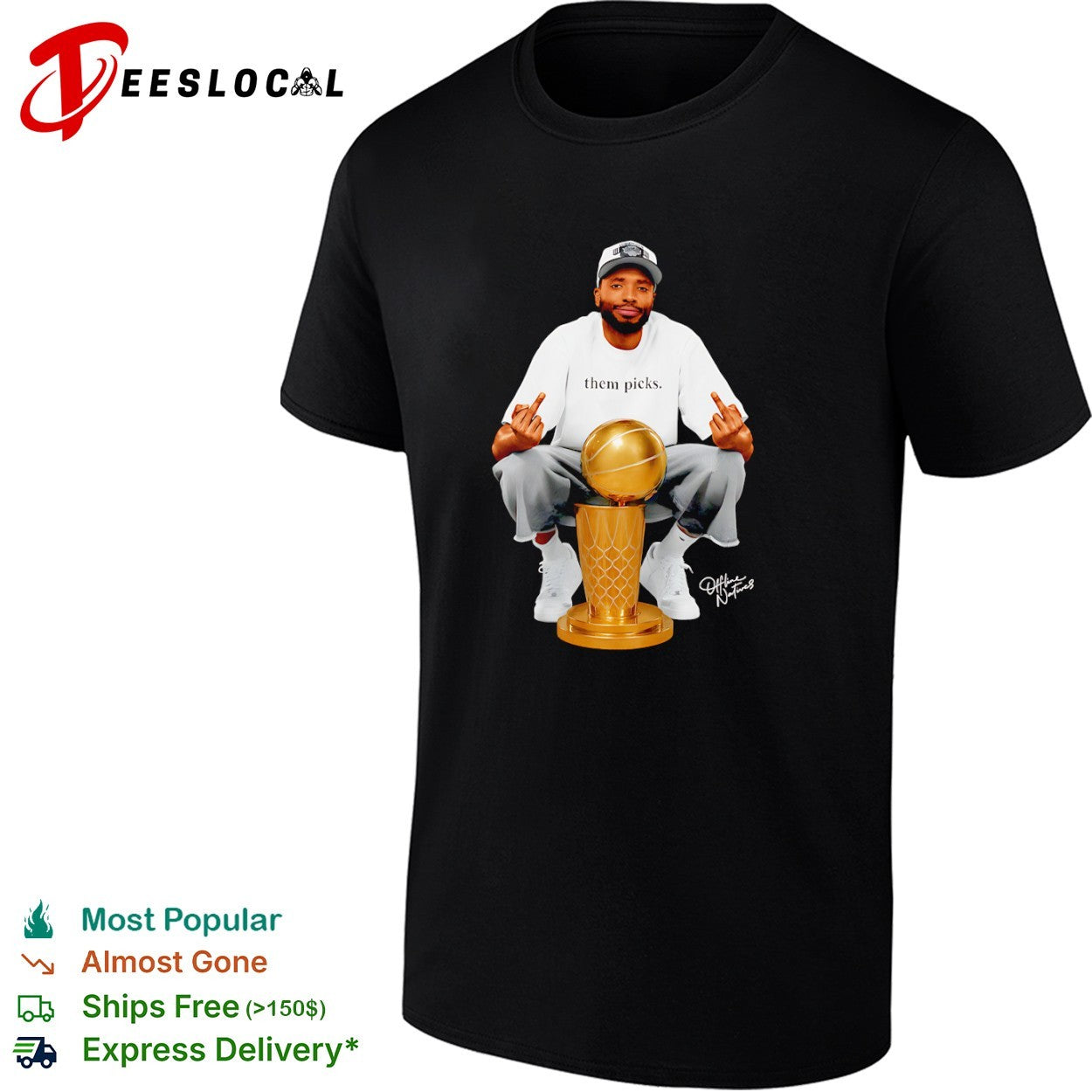 Jalen Brunson New York Knicks NBA them picks shirt