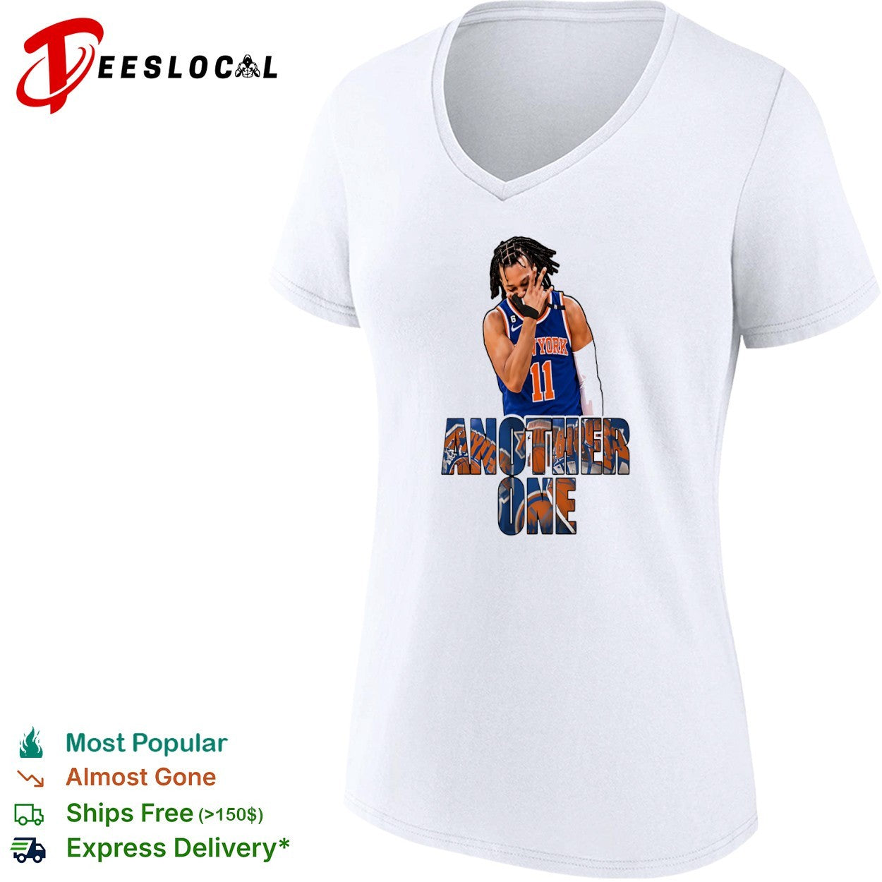 Jalen Brunson New York Knicks another one player face shirt