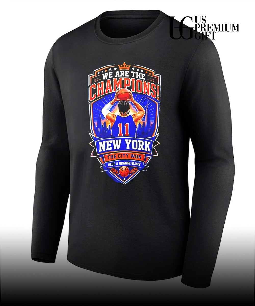 Jalen Brunson We Are The Champions New York The City Won Illustratrion 2026 shirt