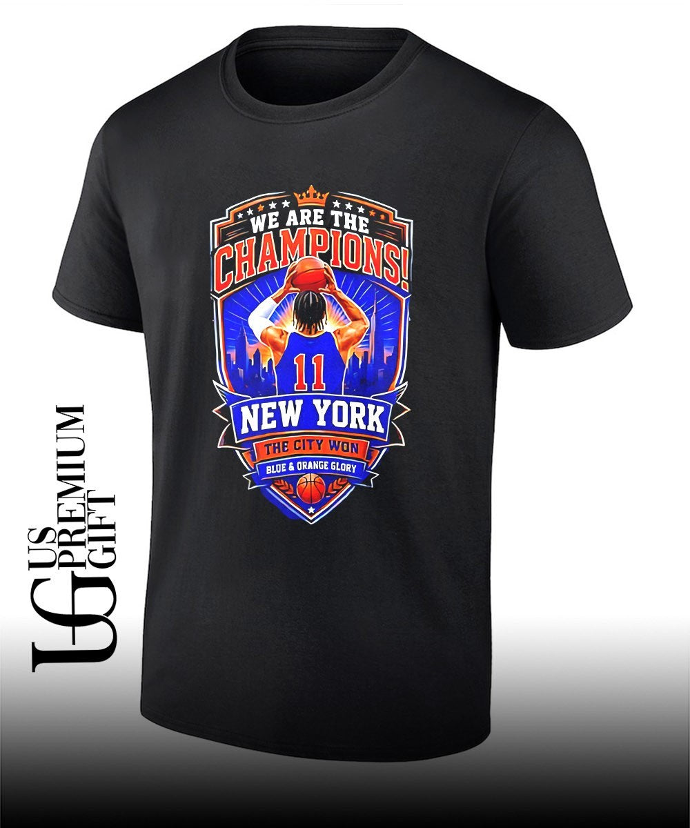 Jalen Brunson We Are The Champions New York The City Won Illustratrion 2026 shirt