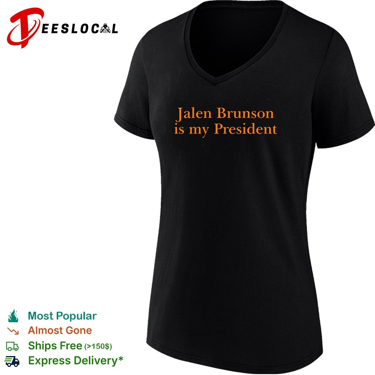 Jalen Brunson is my president New York Knicks shirt