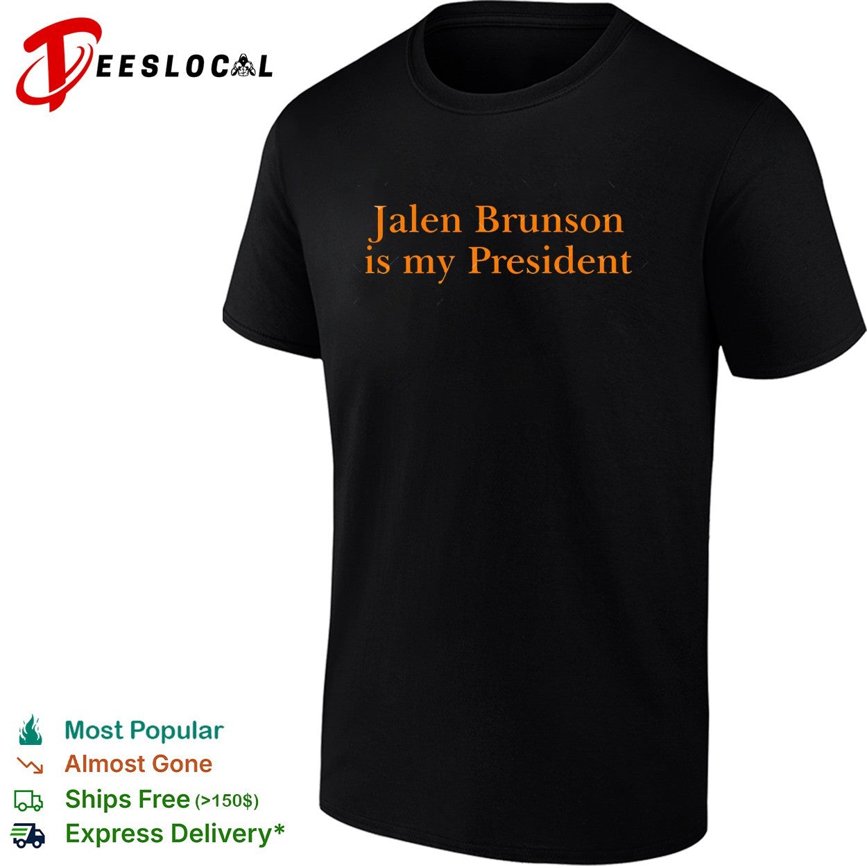 Jalen Brunson is my president New York Knicks shirt