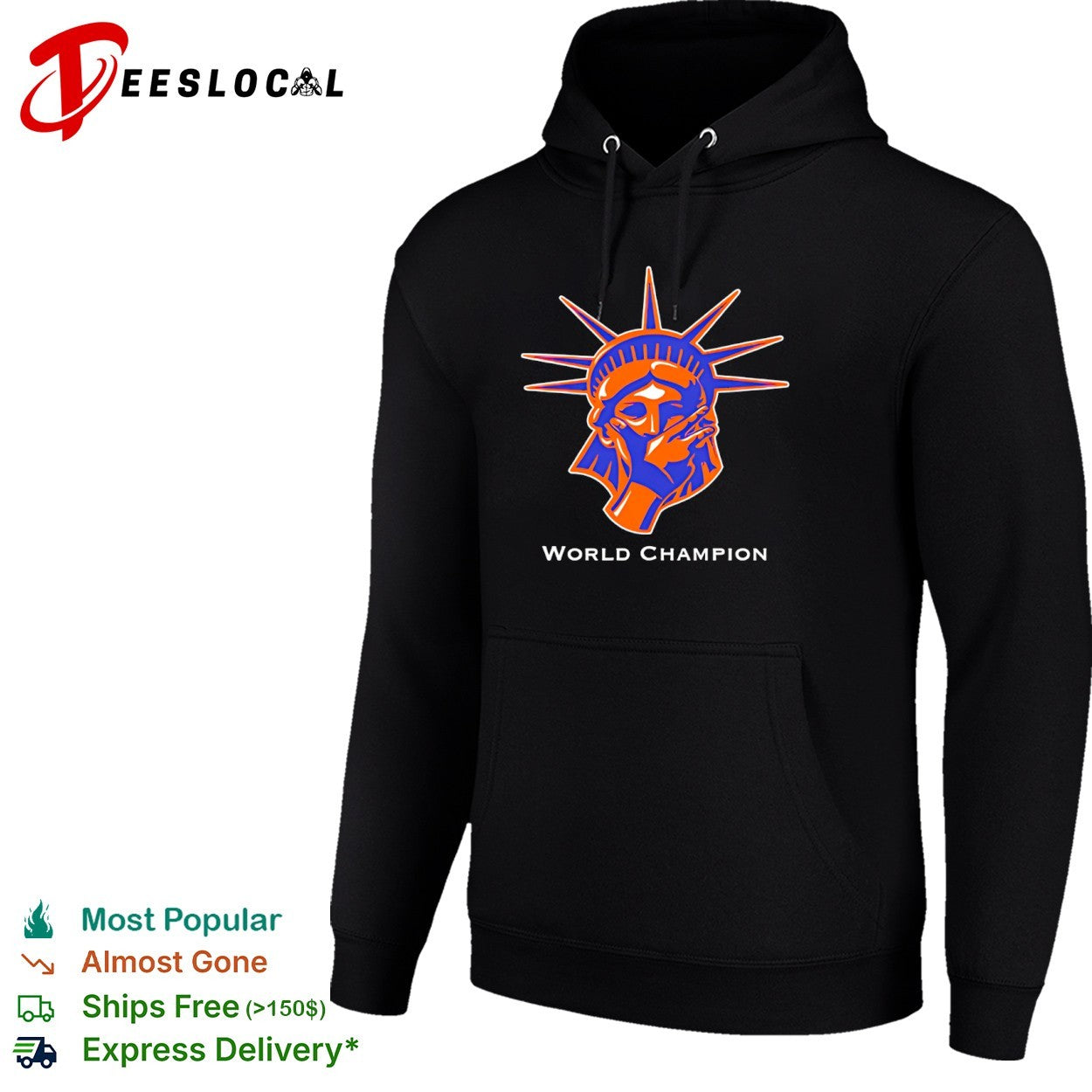 Jalen Brunson x Statue of Liberty New York Knicks World Champion shirt
