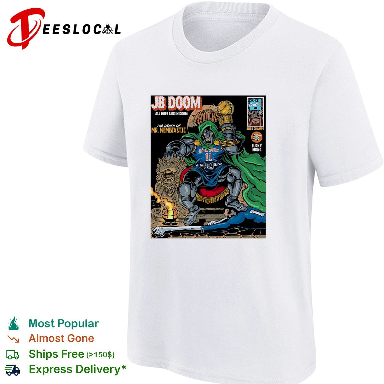 Jalen x Jb Doom destroy Wemby The Death Of Mr Wembtastic shirt