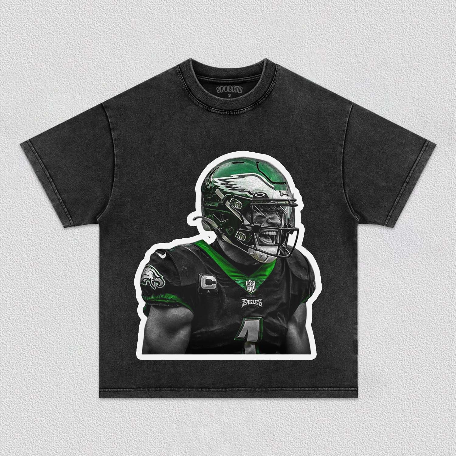 JALEN HURTS 4 TEE - clothing by TeeHivey.com (Image 4)