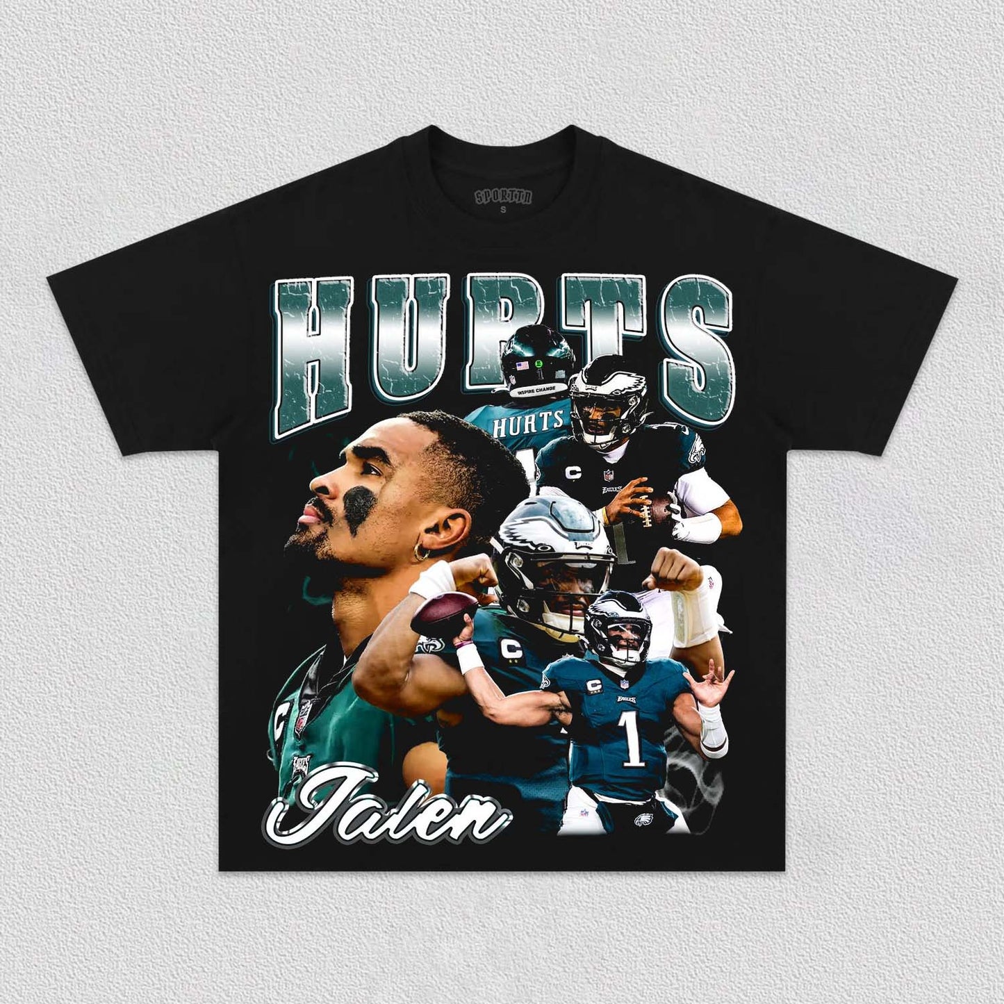 JALEN HURTS 7 TEE - clothing by TeeHivey.com (Image 1)