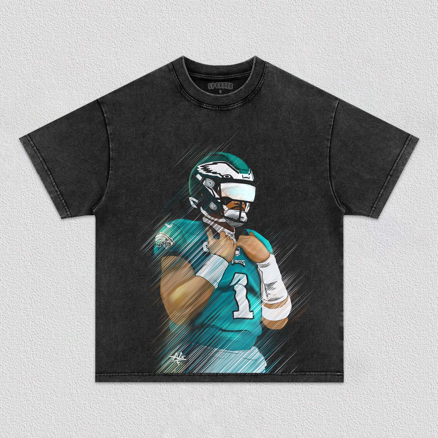 JALEN HURTS 5 TEE - clothing by TeeHivey.com (Image 4)