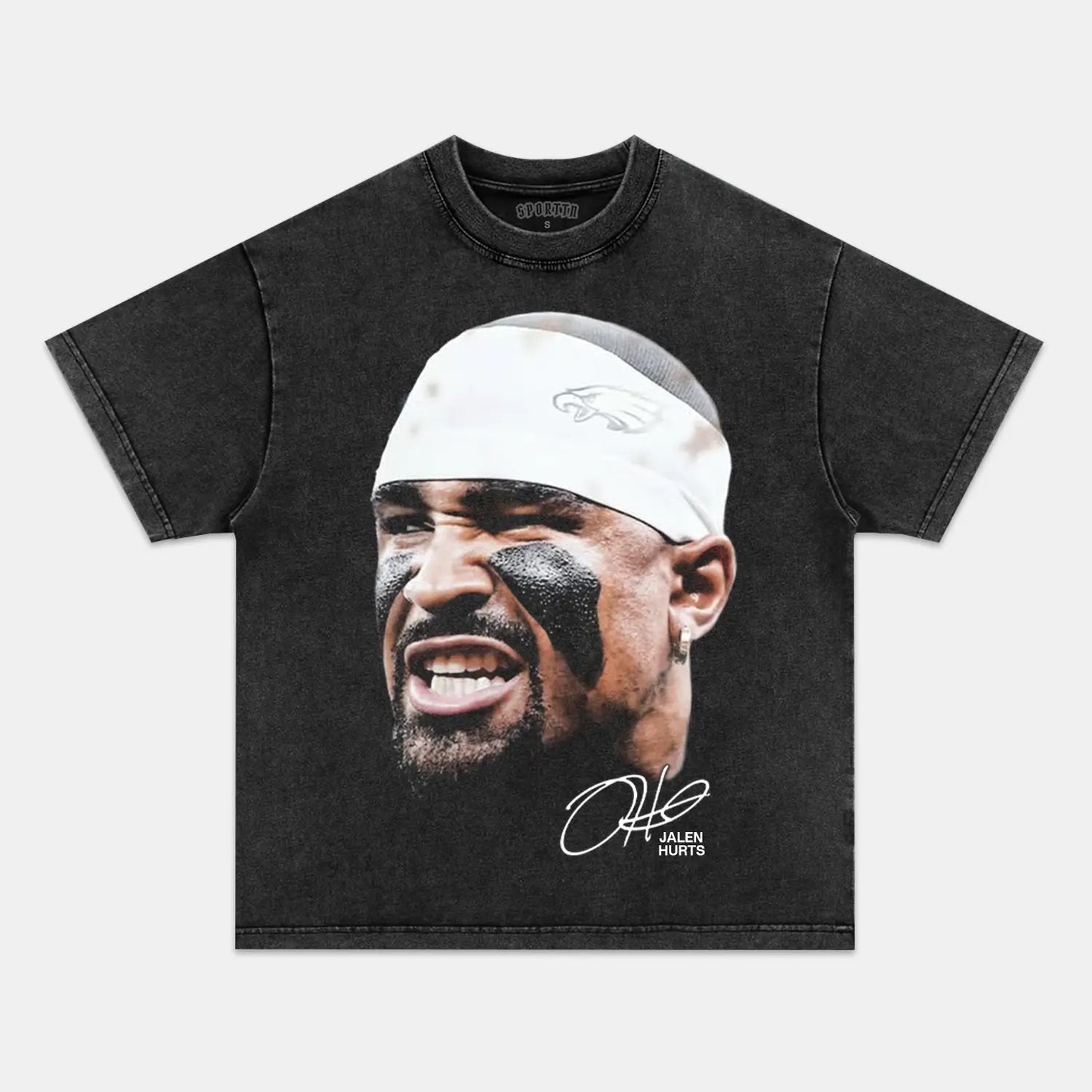 JALEN HURTS BIG FACE TEE - clothing by TeeHivey.com (Image 4)