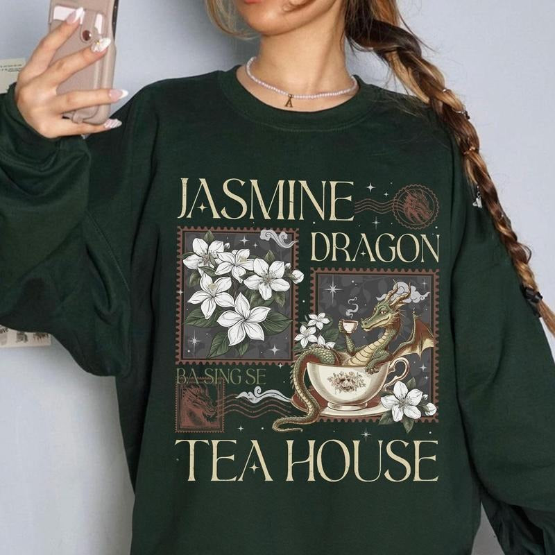 Jasmine Dragon Tea Shop Shirt, Uncle Iroh Shirt, Anime Lover's Gift, Uncle Iroh Tea Shop Inspired Shirt, Avatar T-Shirt,...