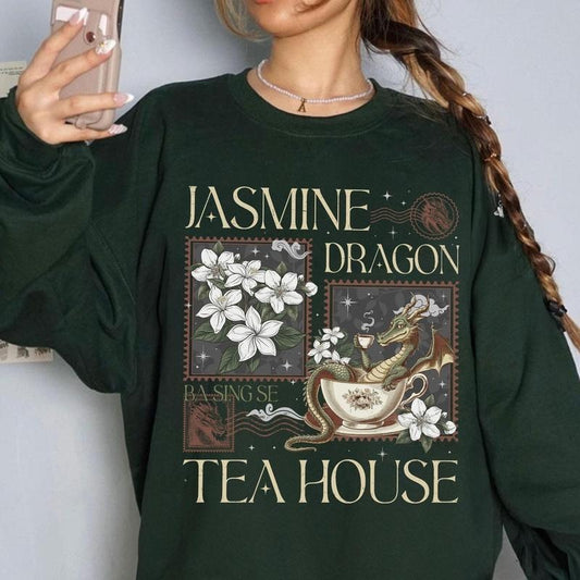 Jasmine Dragon Tea Shop Shirt, Uncle Iroh Shirt, Anime Lover's Gift, Uncle Iroh Tea Shop Inspired Shirt, Avatar T-Shirt,...