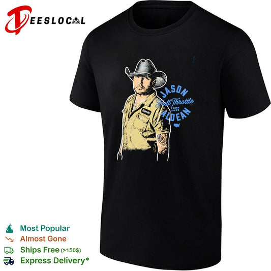 Jason Aldean Full Throttle portrait shirt