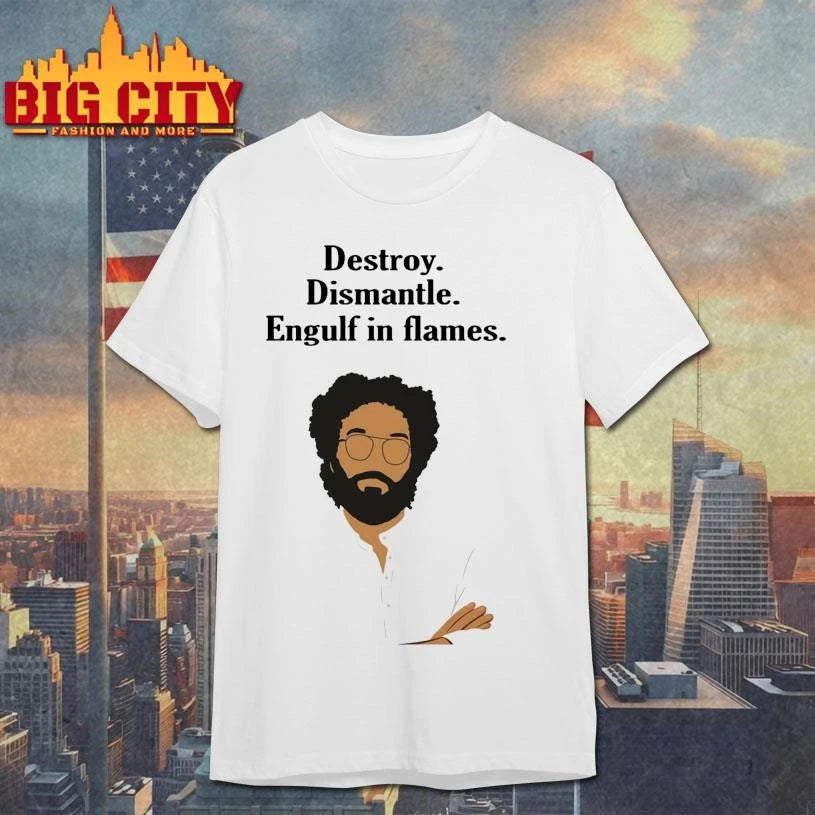 Jason Destroy Dismantle Engulf In Flames Shirt