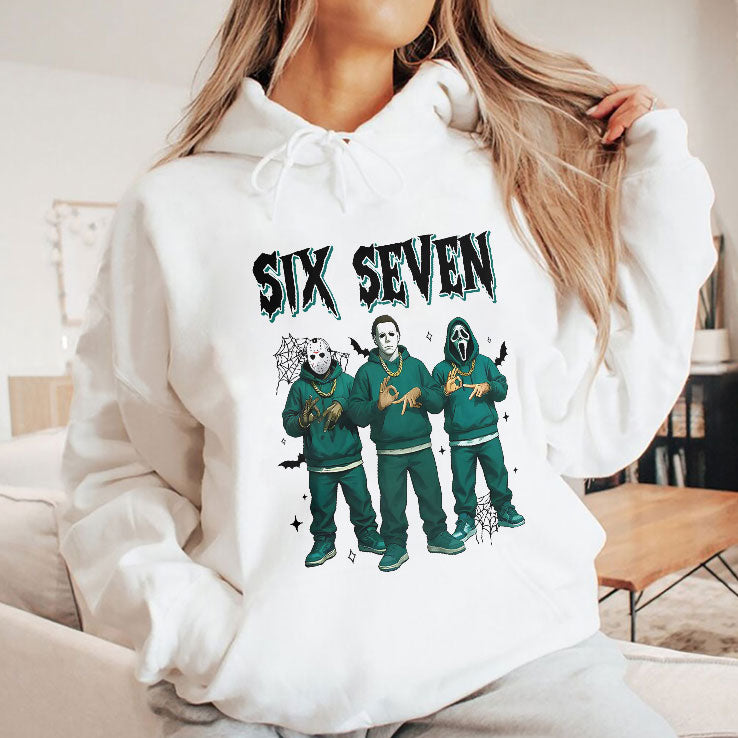 Jason Voorhees Michael Myers Ghostface Six Seven Meme Shirt