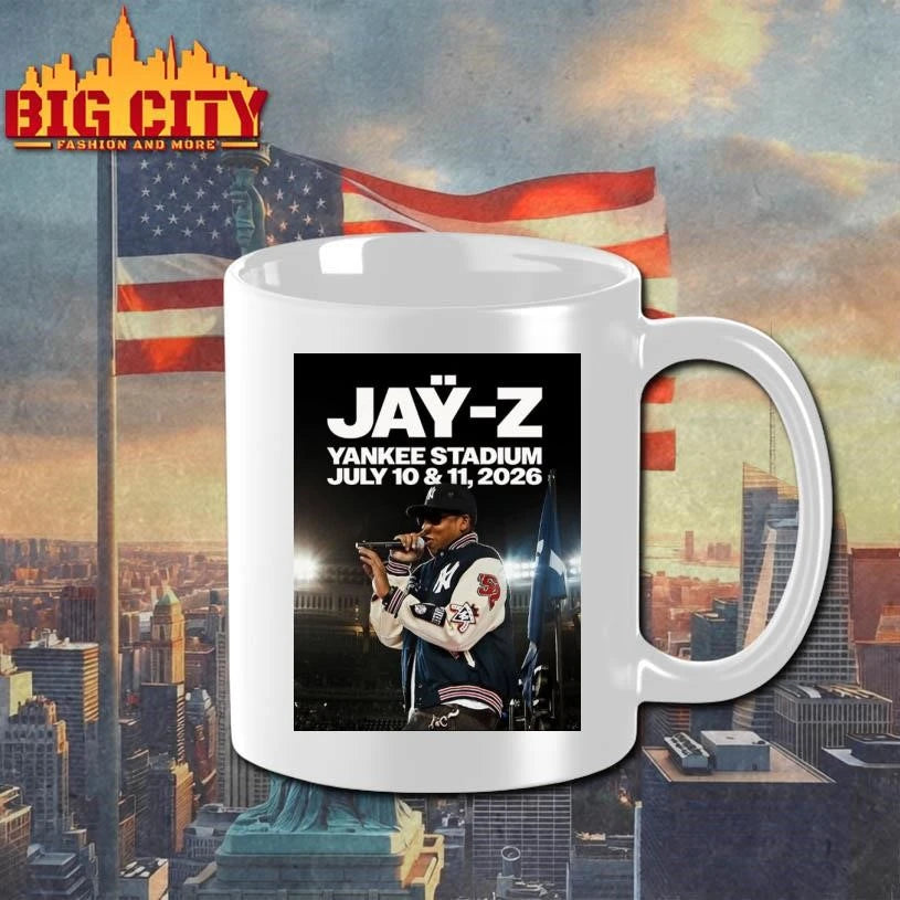 Jay Z 2 Nights Celebrates Iconic Albums Reasonable Doubt July 10 And The Blueprint July 11 2026 At Yankee Stadium Poster Shirt