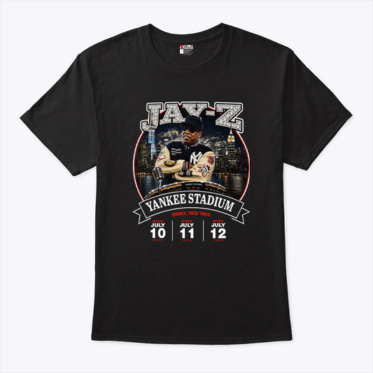 Jay-Z Yankee Stadium Bronx New York July 2026 Concert T Shirt