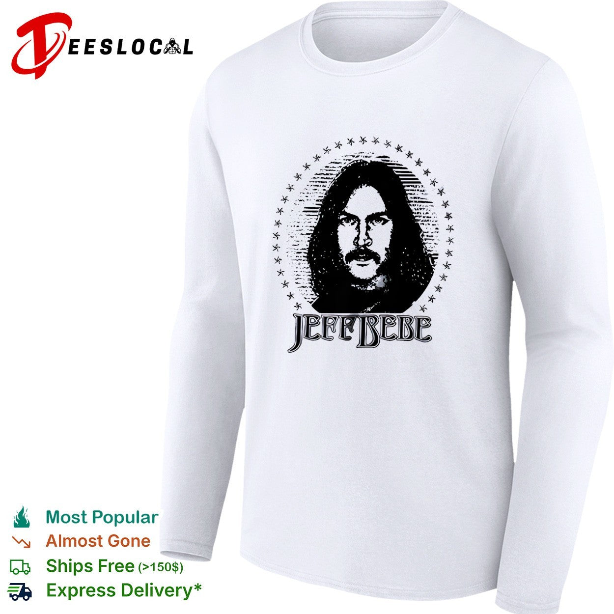Jeff Bebe Almost Famous portrait shirt