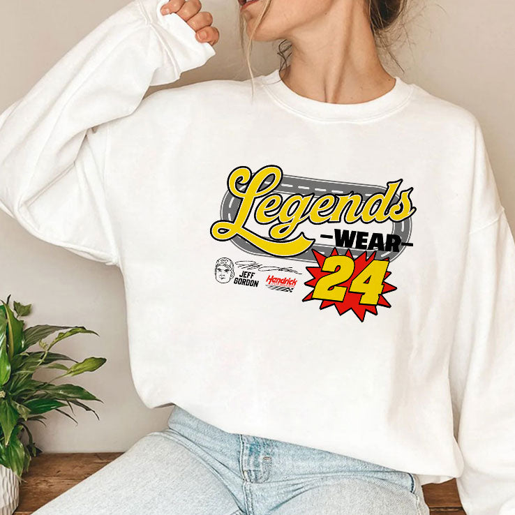 Jeff Gordon Legends Wear 24 Hendrick Motorsports T Shirt