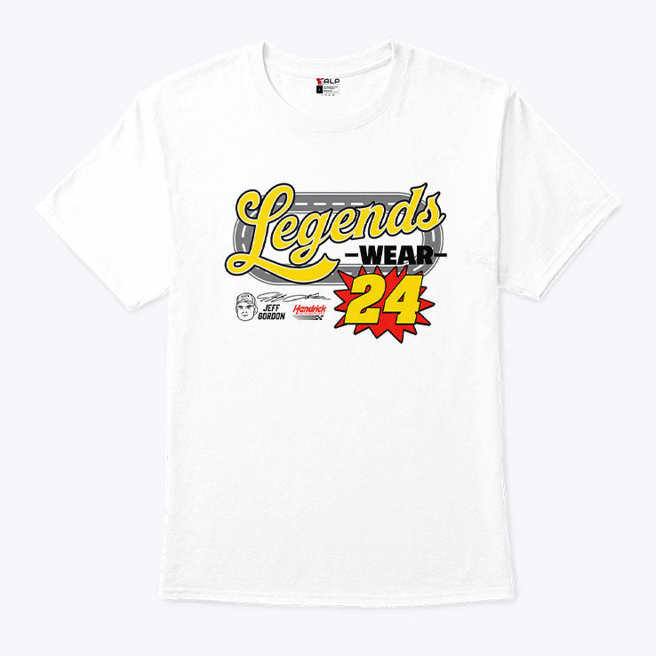 Jeff Gordon Legends Wear 24 Hendrick Motorsports T Shirt