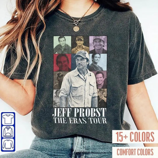 Jeff Probst Shirt, Jeff Probst Presenter Homage Shirt, Television Presenter Tee, TV Producer Shirt, Gift For Fan