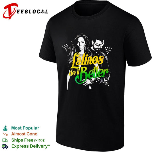 Jennifer Lopez Wisin Latinos do it Better shirt