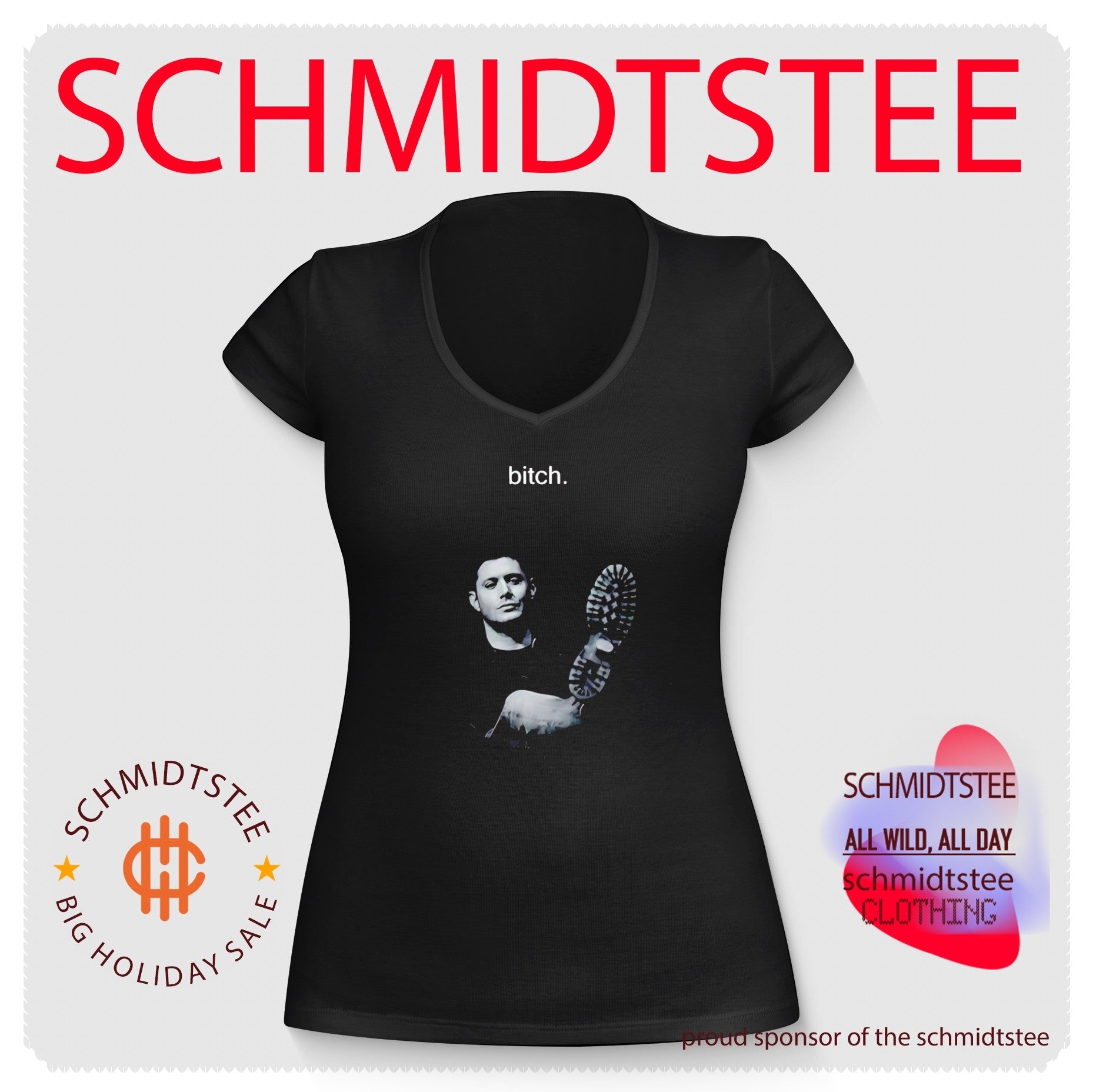 Jensen Ackles Bitch Supernatural Dean Winchester shirt