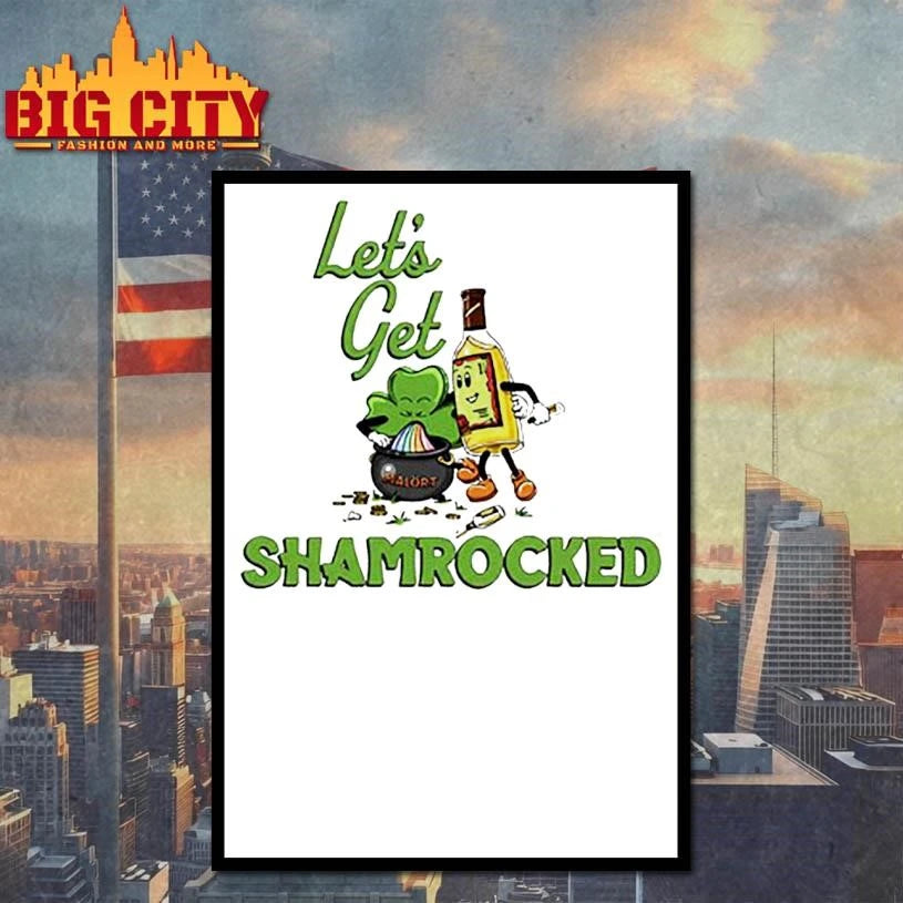 Jeppson’s Malört St. Patrick’s Day Let’s Get Shamrocked Shirt