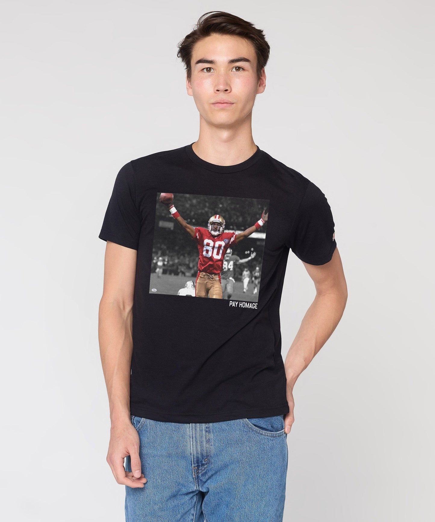 Jerry Rice Pay Homage