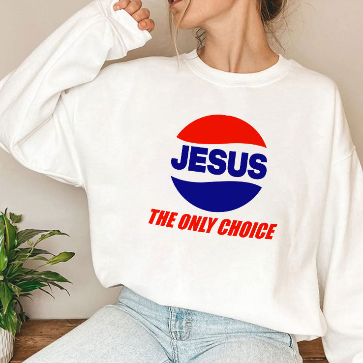 Jesus The Only Choice Pepsi Logo T Shirt