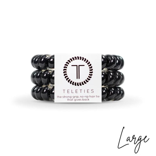 Jet Black Teleties Set *Final Sale*