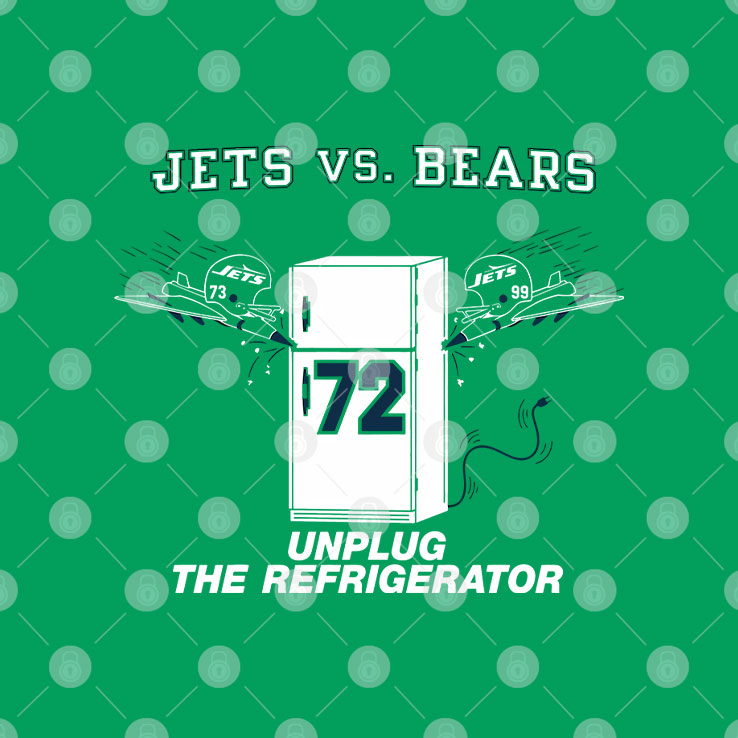 Jets Vs Bears Unplug The Refrigerator Shirt